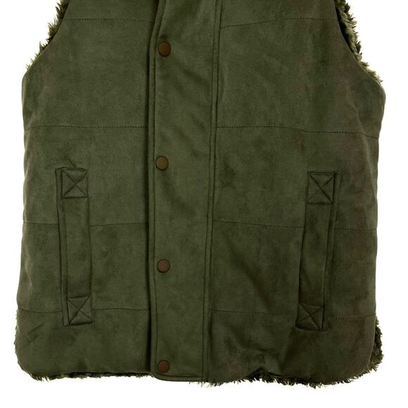 Tuckernuck Emilia Vest in Poblano Green - Picture 4 of 9